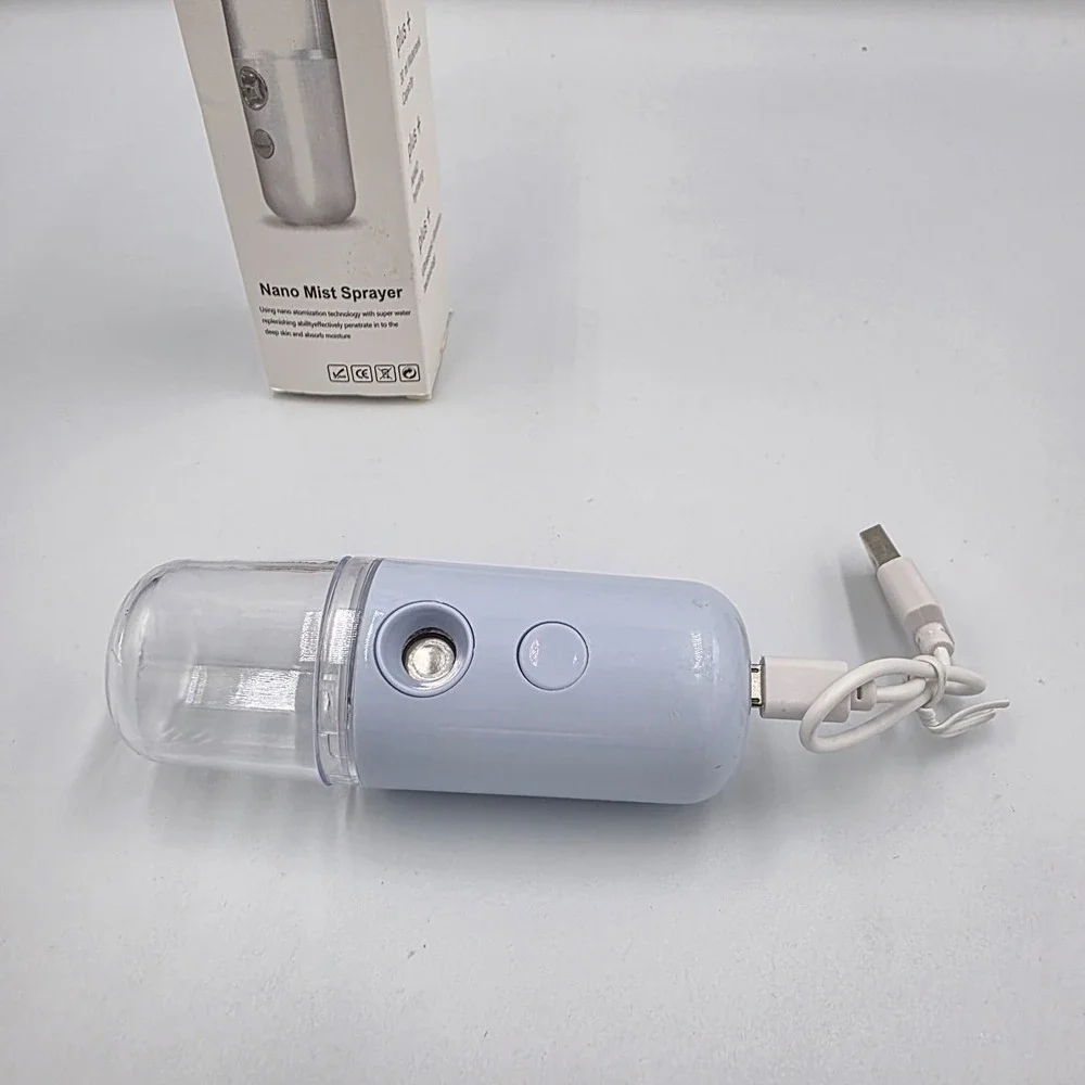 USB Nano Facial Mister Handy Cool Mist Spray Machine Face‎ Hydration Sprayer